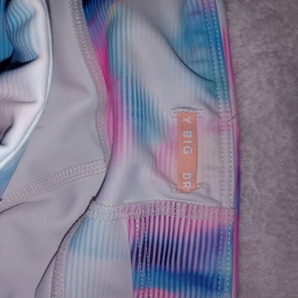 Athleta Girl Multicolor High Waist Compression Cropped Leggings XL/14 (Copy) - Picture 9 of 12